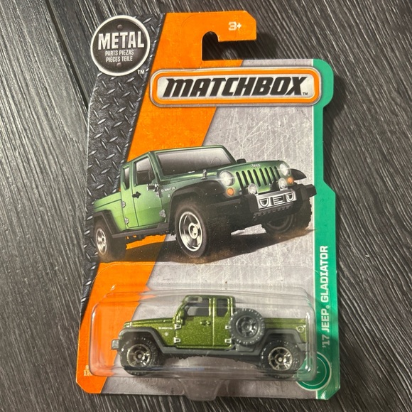 Matchbox '17 Jeep Gladiator Green 92|125